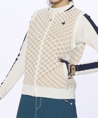 フルジップニットベスト（LG4FVE50L） | le coq sportif GOLF