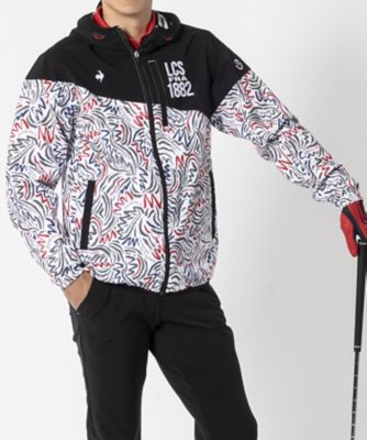 ＜le coq sportif GOLF COLLECTION＞【ストレッチフォーサー】プリントブルゾン（ＬＧ４ＦＷＢ０４Ｍ）