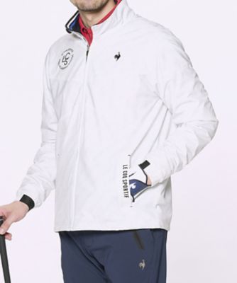 ＜le coq sportif GOLF COLLECTION＞プリント柄３層ジャケット（ＬＧ４ＦＷＢ０５Ｍ）