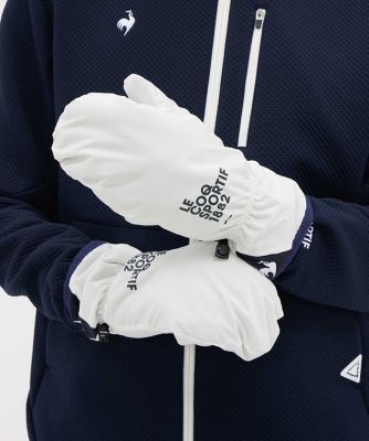 ＜le coq sportif GOLF COLLECTION＞ルコックスポルティフ　ゴルフ　ｌｅ　ｃｏｑ　ｓｐｏｒｔｉｆ　ｇｏｌｆ　【ＨＥＡＴＮＡＶＩ】ミトン（ＬＧ５ＦＡＺ５０Ｍ）