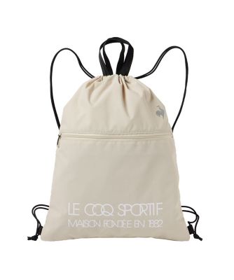 モンジー　非売品　シューズケース　リュック　バッグ　ゴルフ　ニコちゃん　レア ルコックスポルティフ ゴルフ le coq sportif golf
