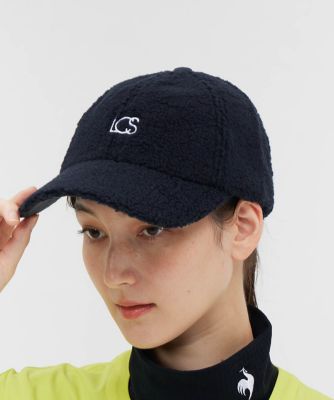 黒 ボアキャップ CCロゴ ルコックスポルティフ ゴルフ le coq sportif golf