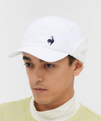 ＜le coq sportif GOLF COLLECTION＞ルコックスポルティフ　ゴルフ　ｌｅ　ｃｏｑ　ｓｐｏｒｔｉｆ　ｇｏｌｆ　中わたキルト　フライトキャップ（ＬＧ５ＦＣＰ０７Ｍ）