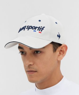 ＜le coq sportif GOLF COLLECTION＞ルコックスポルティフ　ゴルフ　ｌｅ　ｃｏｑ　ｓｐｏｒｔｉｆ　ｇｏｌｆ　定番ロゴキャップ（ＬＧ５ＦＣＰ１０Ｍ）
