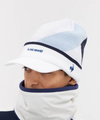 LLサイズ ゴルフキャップｘ２☆ ルコックゴルフ 2025秋冬モデル 白＆紺 ルコックスポルティフ ゴルフ le coq sportif golf 庇