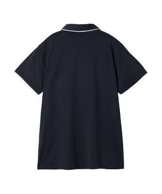 BeamsGolf 半袖シャツ　メンズＬ ORANGE LABEL ラグランスリーブ パイピング ポロシャツ(半袖シャツ