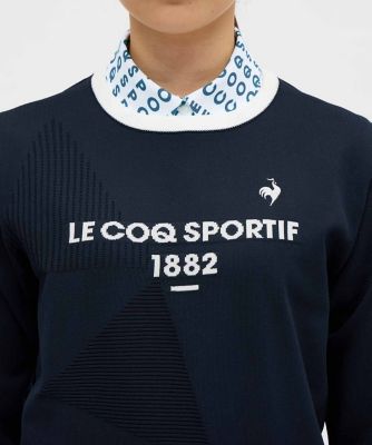 【LL】 ルコックスポルティフゴルフ セーター リバーシブル クルーネック ルコックスポルティフ ゴルフ le coq sportif golf