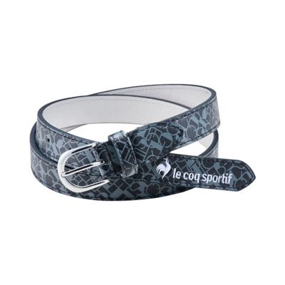 ＜le coq sportif GOLF COLLECTION＞ルコックスポルティフ　ゴルフ　ｌｅ　ｃｏｑ　ｓｐｏｒｔｉｆ　ｇｏｌｆ　モンドリアン柄ベルト（ＬＧ５ＳＢＬ０２Ｌ）