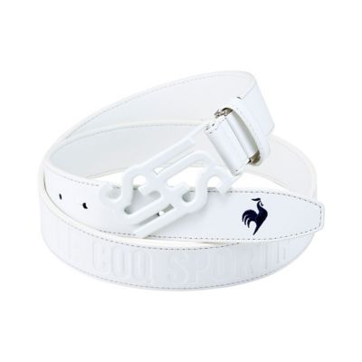 ＜le coq sportif GOLF COLLECTION＞ルコックスポルティフ　ゴルフ　ｌｅ　ｃｏｑ　ｓｐｏｒｔｉｆ　ｇｏｌｆ　オリジナルバックルベルト（ＬＧ５ＳＢＬ０３Ｍ）