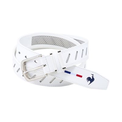 ＜le coq sportif GOLF COLLECTION＞ルコックスポルティフ　ゴルフ　ｌｅ　ｃｏｑ　ｓｐｏｒｔｉｆ　ｇｏｌｆ　通気メッシュベルト（ＬＧ５ＳＢＬ０４Ｍ）