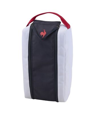 ＜le coq sportif GOLF COLLECTION＞ルコックスポルティフ　ゴルフ　ｌｅ　ｃｏｑ　ｓｐｏｒｔｉｆ　ｇｏｌｆ　大開口　シューズケース　Ｗファスナータイプ（ＬＧ５ＳＢＺ２１Ｍ）