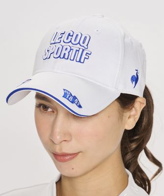 ＜le coq sportif GOLF COLLECTION＞ルコックスポルティフ　ゴルフ　ｌｅ　ｃｏｑ　ｓｐｏｒｔｉｆ　ｇｏｌｆ　定番ロゴキャップ（ＬＧ５ＳＣＰ００Ｌ）