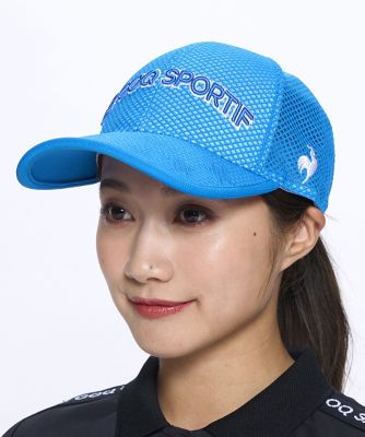 LPFG メッシュキャップ ネイビー ゴルフ スポーツ 帽子 ルコックスポルティフ ゴルフ le coq sportif golf
