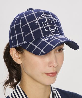 マルボンゴルフ レディース ゴルフウェア 紺 SML⭐キャップ付き新品未使用 夏セール2025新作！Malbonマルボンゴルフレディース 2点セットネイビー