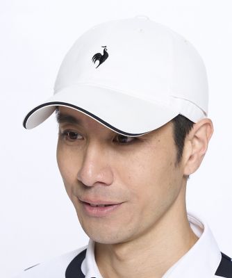 ＜le coq sportif GOLF COLLECTION＞ルコックスポルティフ　ゴルフ　ｌｅ　ｃｏｑ　ｓｐｏｒｔｉｆ　ｇｏｌｆ　シーズンモチーフロゴキャップ（ＬＧ５ＳＣＰ０９Ｍ）