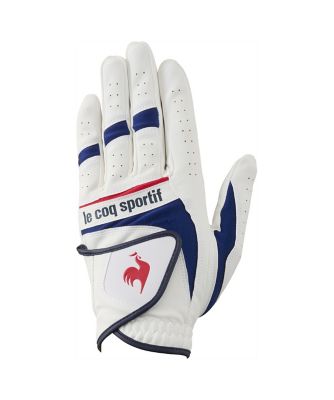＜le coq sportif GOLF COLLECTION＞ルコックスポルティフ　ゴルフ　ｌｅ　ｃｏｑ　ｓｐｏｒｔｉｆ　ｇｏｌｆ　全天候型　ゴルフグローブ　右利き用（ＬＧ５ＳＧＶ００Ｍ）