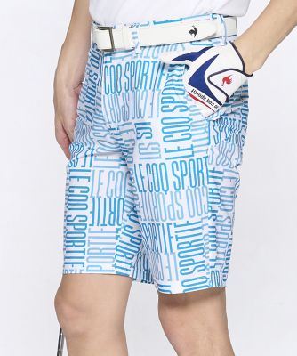 大きいサイズ】接触冷感総柄ハーフパンツ（LG5SHPB1M） | le