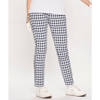 Le Coq Sportif チェック柄ゴルフパンツ ルコックスポルティフ ゴルフ le coq sportif golf