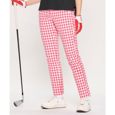 Le Coq Sportif チェック柄ゴルフパンツ ルコックスポルティフ ゴルフ le coq sportif golf