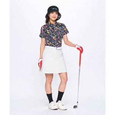 接触冷感 プリーツ切替スカート（LG5SSK03L） | le coq