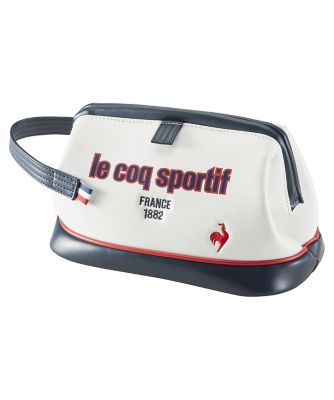 ＜le coq sportif GOLF COLLECTION＞ルコックスポルティフ　ゴルフ　ｌｅ　ｃｏｑ　ｓｐｏｒｔｉｆ　ｇｏｌｆ　がま口開口　マグネットカートポーチ（ＬＧ５ＳＴＴ４２Ｍ）