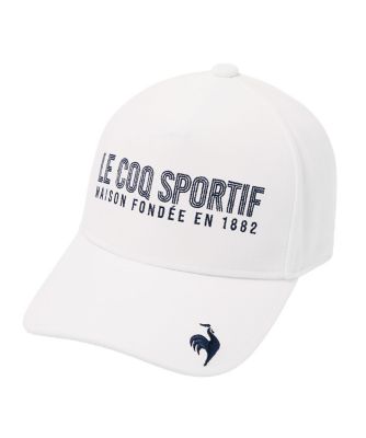 ＜le coq sportif GOLF COLLECTION＞ルコックスポルティフ　ゴルフ　ｌｅ　ｃｏｑ　ｓｐｏｒｔｉｆ　ｇｏｌｆ　【ＳＵＮＳＣＲＥＥＮ　ＮＩＲ】ロゴキャップ（ＬＧ６ＳＣＰ０８Ｍ）