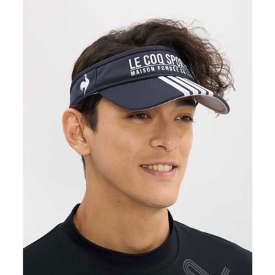 ちょっと大きめマンシングバッグ&ルコックバイザー ルコックスポルティフ ゴルフ le coq sportif golf 【大きいサイズ