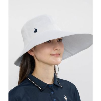 ＜le coq sportif GOLF COLLECTION＞ルコックスポルティフ　ゴルフ　ｌｅ　ｃｏｑ　ｓｐｏｒｔｉｆ　ｇｏｌｆ　２ＷＡＹ　日よけハット（ＬＧ６ＳＣＰ７３Ｌ）