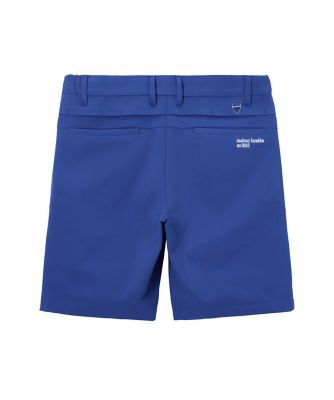 ルコック Lサイズ　サッカー素材　春夏　青　柄　レディースゴルフショートパンツ ルコックスポルティフ ゴルフ le coq sportif golf 防