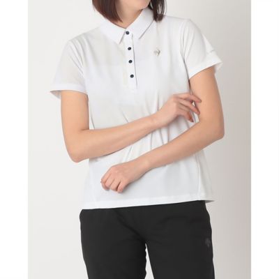 ＜le coq sportif GOLF COLLECTION＞ルコックスポルティフ　ゴルフ　ｌｅ　ｃｏｑ　ｓｐｏｒｔｉｆ　ｇｏｌｆ　【Ａラインシルエット】半袖シャツ（ＬＧ６ＳＨＳ０３Ｌ）