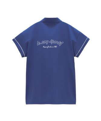 菅沼菜々プロ優勝時着用商品】【ワイドシルエット】ハーフジップ半袖