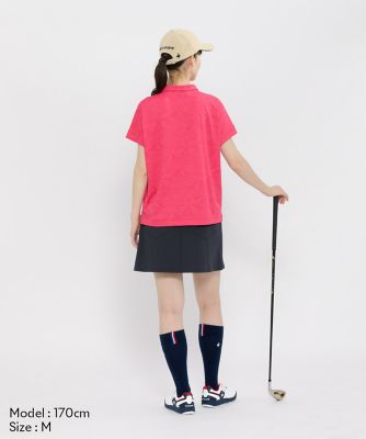 新品　定価15,400円　ルコック ゴルフ　Lサイズ　ダウンスカート  赤 ルコックスポルティフ ゴルフ le coq sportif golf