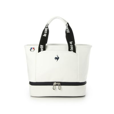 ＜le coq sportif GOLF COLLECTION＞ルコックスポルティフ　ゴルフ　ｌｅ　ｃｏｑ　ｓｐｏｒｔｉｆ　ｇｏｌｆ　二層式保冷ポケットカートポーチ（ＬＧ６ＳＴＴ４０Ｌ）
