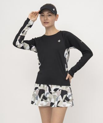 ＜le coq sportif＞エールフォルム　グラフィック長袖ゲームシャツ（ＬＮ４ＦＬＴ１０Ｌ）