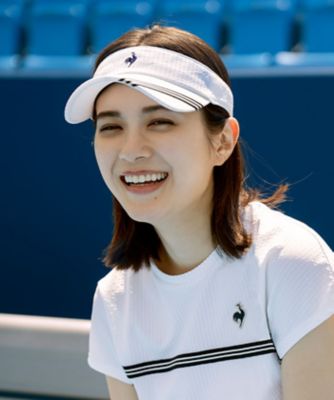 ルコックスポルティフ le coq sportif サンバイザー