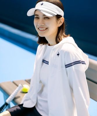 ＜le coq sportif＞ルコックスポルティフ　ｌｅ　ｃｏｑ　ｓｐｏｒｔｉｆ　フルジップフーディージャケット（ＬＮ５ＦＪＫ２０Ｌ）