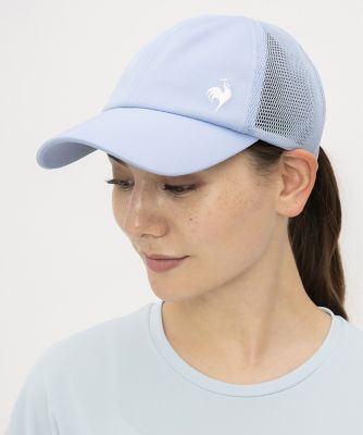 ＜le coq sportif＞ルコックスポルティフ　ｌｅ　ｃｏｑ　ｓｐｏｒｔｉｆ　バックメッシュポニーテールキャップ（ＬＮ５ＳＣＰ３０Ｌ）