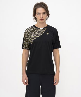 ＜le coq sportif＞ルコックスポルティフ　ｌｅ　ｃｏｑ　ｓｐｏｒｔｉｆ　Ａｉｌｅ　ｆｏｒｍｅ　グラフィックゲームシャツ（ＬＮ５ＳＨＴ１０Ｍ）