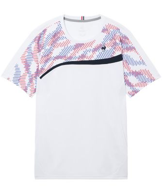 ＜le coq sportif＞ルコックスポルティフ　ｌｅ　ｃｏｑ　ｓｐｏｒｔｉｆ　エールフォルム　ゲームシャツ（ＬＮ６ＳＨＴ１１Ｍ）