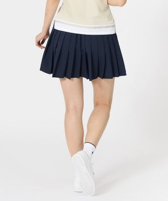 ルコックスポルティフ le coq sportif プリーツスコート