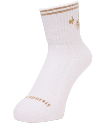 ＜le coq sportif＞ルコックスポルティフ　ｌｅ　ｃｏｑ　ｓｐｏｒｔｉｆ　テニスショートソックス　【返品不可商品】（ＬＮ６ＳＳＯ４０Ｕ）