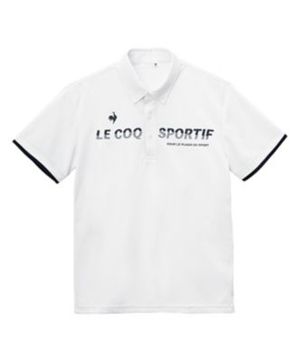 ＜le coq sportif＞ルコックスポルティフ　ｌｅ　ｃｏｑ　ｓｐｏｒｔｉｆ　半袖ポロシャツ（ＬＴ５ＳＨＳ０２ＭＢ）