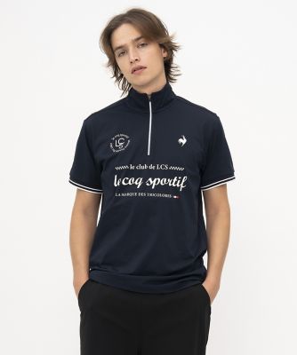 ルコックスポルティフ le coq sportif ハーフジップシャツ