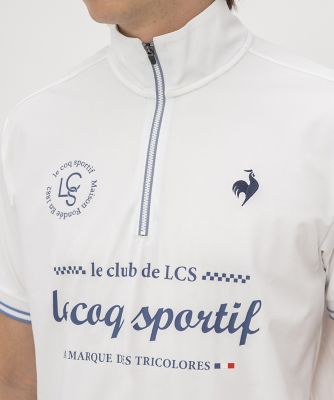 ルコックスポルティフ le coq sportif ハーフジップシャツ