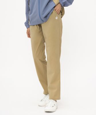 le Coq Sportif レディースパンツ ベージュタグ付き新品ストレッチ