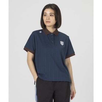 芳根京子着用】ジャカードポロシャツ（LT6FHS00L） | le coq