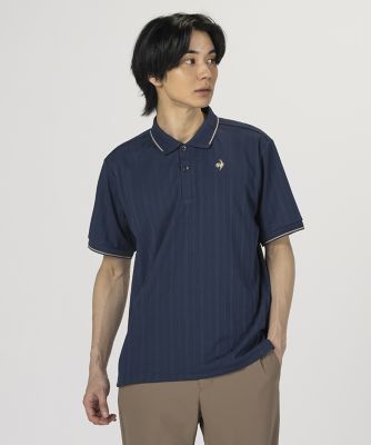 ジャカードニットポロシャツ（LT6FHS02M） | le coq sportif