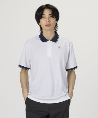 ジャカードニットポロシャツ（LT6FHS02M） | le coq sportif