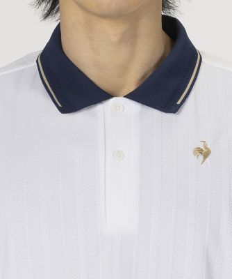 ジャカードニットポロシャツ（LT6FHS02M） | le coq sportif