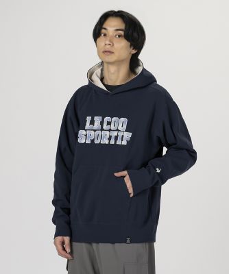 防風リブニットスウェットパーカー（LT6FSW41M） | le coq